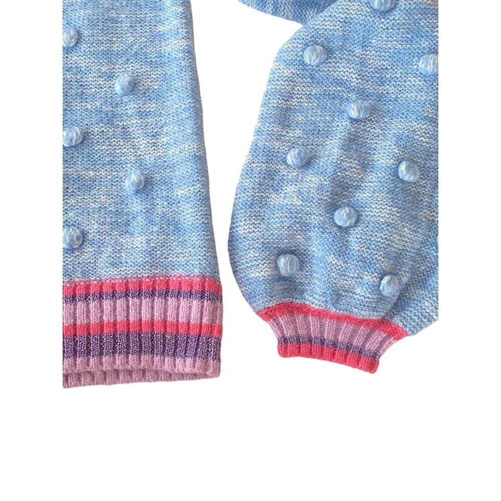 NWT Lilly Pulitzer $168 Verna Sweater W’s XXS Blue Pink - Picture 14 of 17